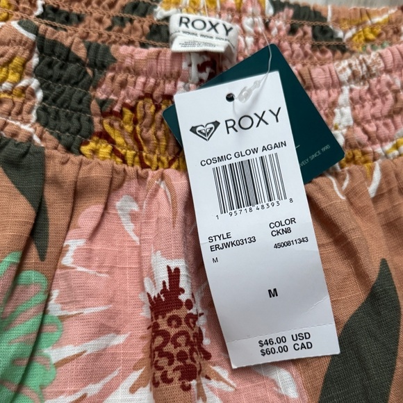 NWT ROXY Sise Medium Floral Skirt - Picture 3 of 3